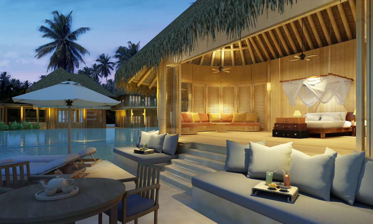 six bed residence soneva fushi maldives